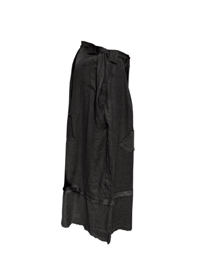 Trollfelsen Mittelalter Gewandung Samurai Ronin Japan Hose Kenshin Schwarz _2_